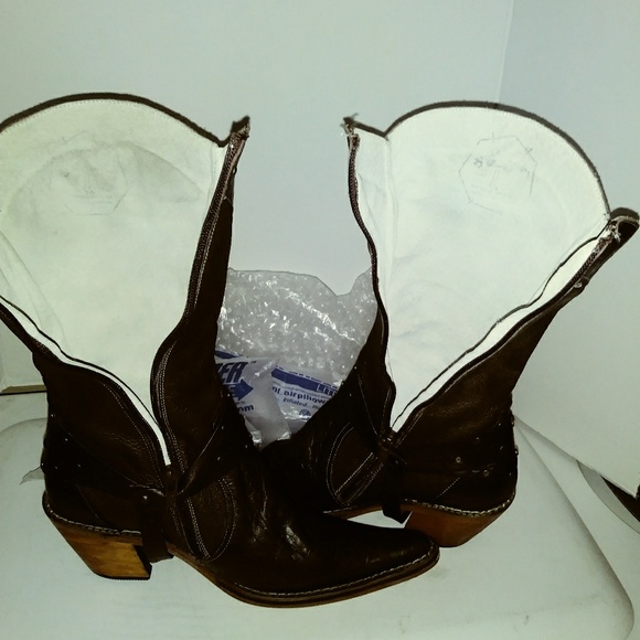 Bridled Cowboy boots - Picture 8 of 8